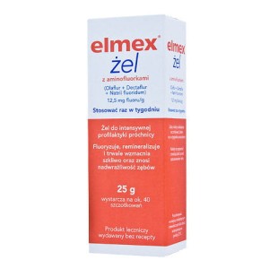 Elmex żel do fluoryzacji 25 g