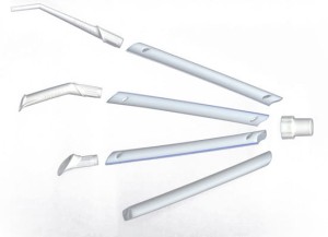 Końcówki łaczniki ssaka Hygovac 11mm 100 szt