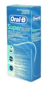Nić do mostów ORAL-B Superfloss