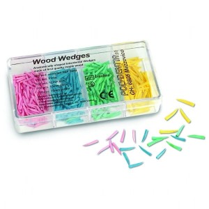 Kliny drewniane POLYDENTIA 100 sztuk