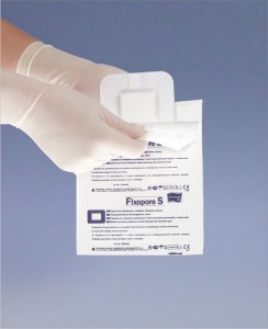 Plaster fixopore s jałowy 10cmx35cm 25 sztuk