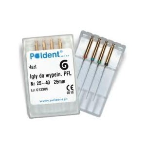 Igły Lentulo POLDENT ze sprężynką
