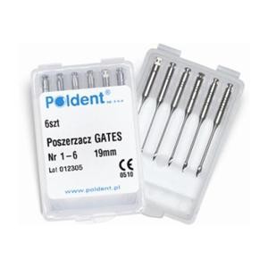 Poszerzacze GATES Poldent 6 szt.