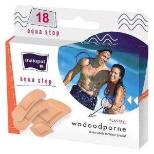 Zestaw plastrów Aqua stop 18 szt.